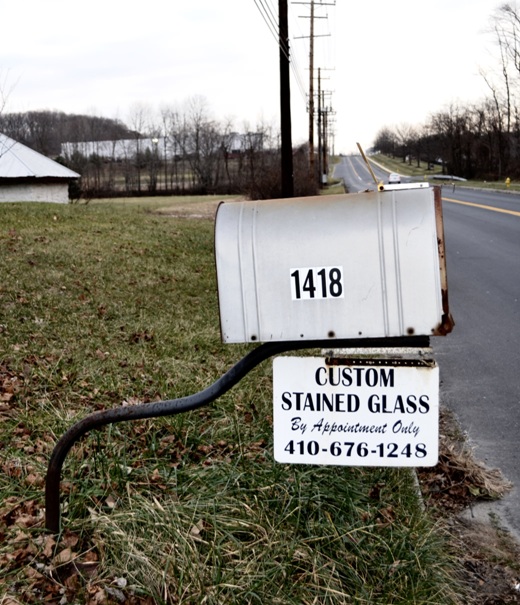 Pained Expressions mailbox