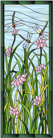 free stained glass pattern