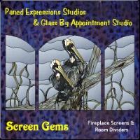 Stained Glass Patterns Room Screens & Fire Screens Galore