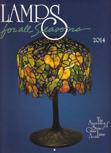 THE ASGLA Stained Glass Lamp Calendar 2014