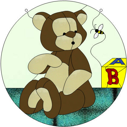 Free Monthly Stained Glass Pattern - May June 2020 "B is For ... " - Have Fun!