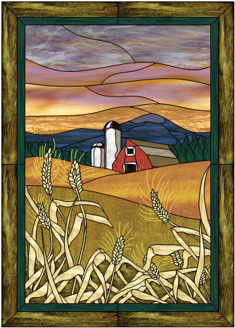 The August Free Monthly Stained Glass Pattern is Up!