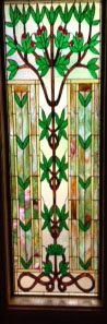 Gorgeous Tree of Life Stained Glass Window Fabricated by Nan Polas