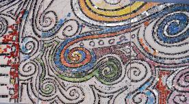 Art with a Heart Creates Beautiful Stained Glass Mosaic Murals with a Mission