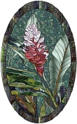 stained glass bromeliad