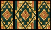 Stained Glass Pattern South West